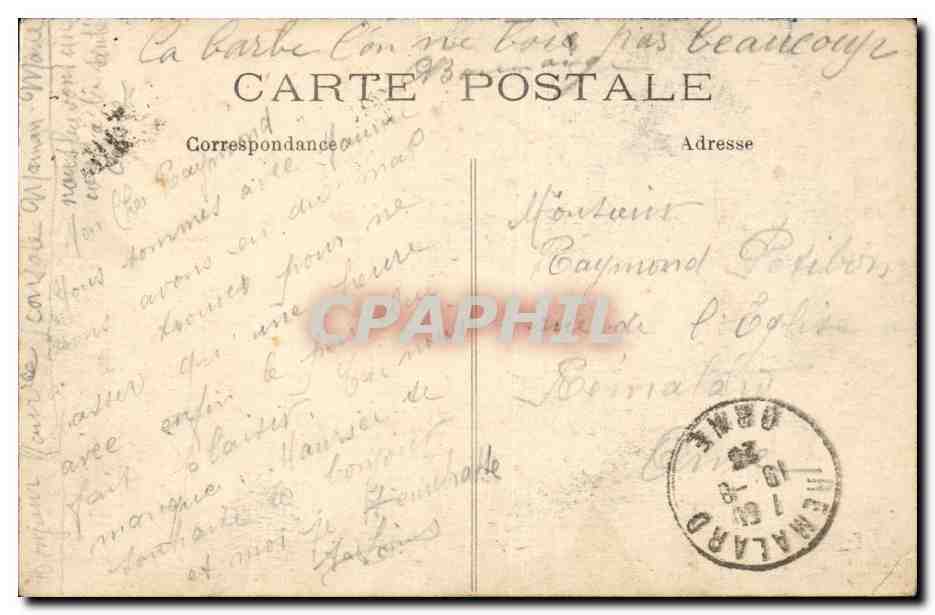 CPA Paris Avenue de Breteuil Tour Eiffel — Rückseite