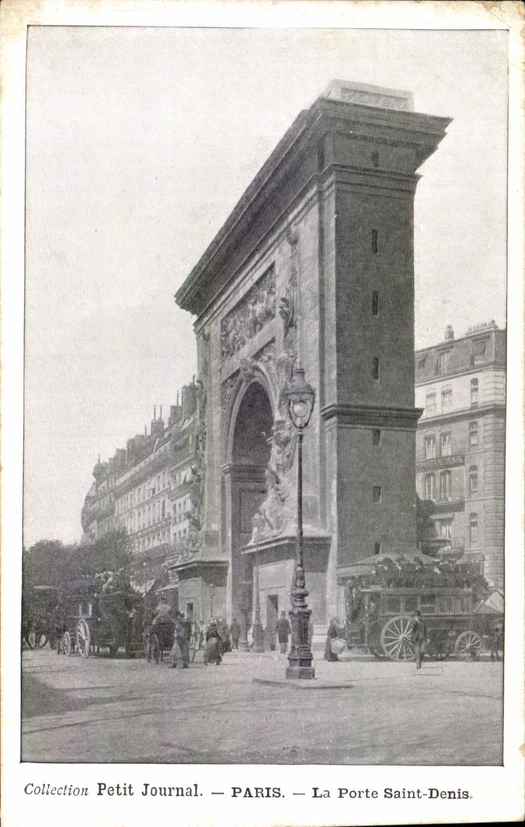 Paris CPA Porte Saint Denis