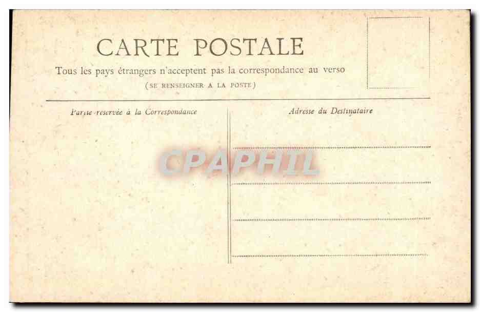 Paris CPA Porte Saint Denis — Rückseite