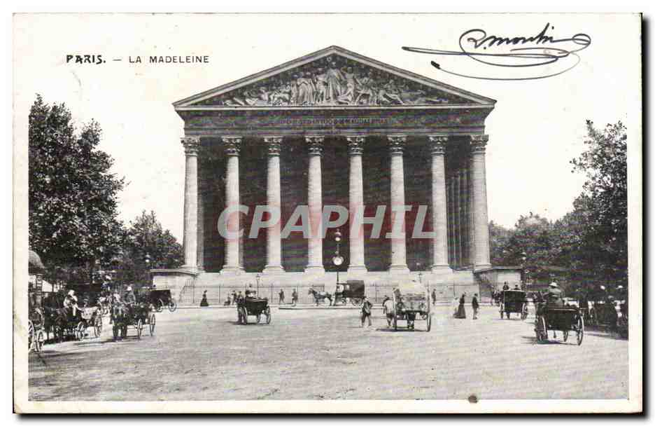 Paris CPA La Madeleine