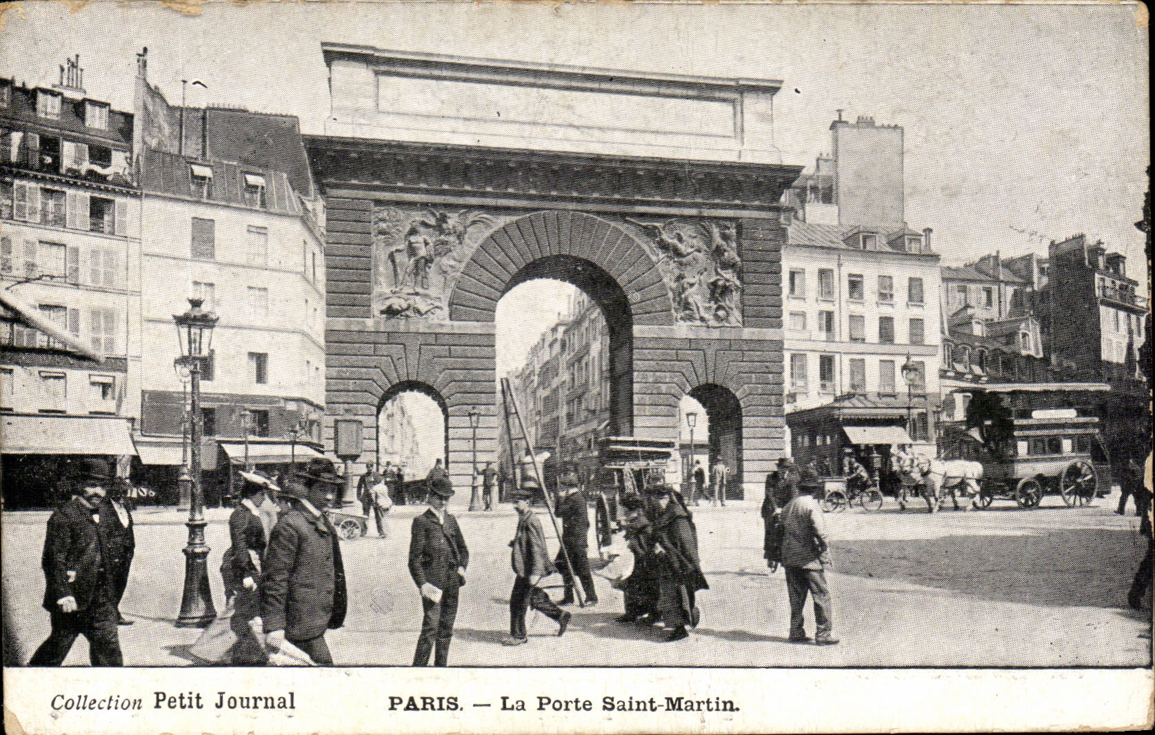 Paris CPA Porte Saint Martin