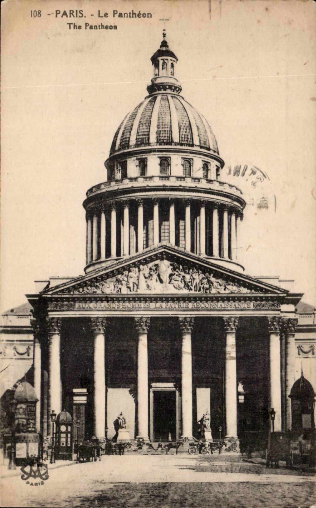 Paris CPA Le Pantheon