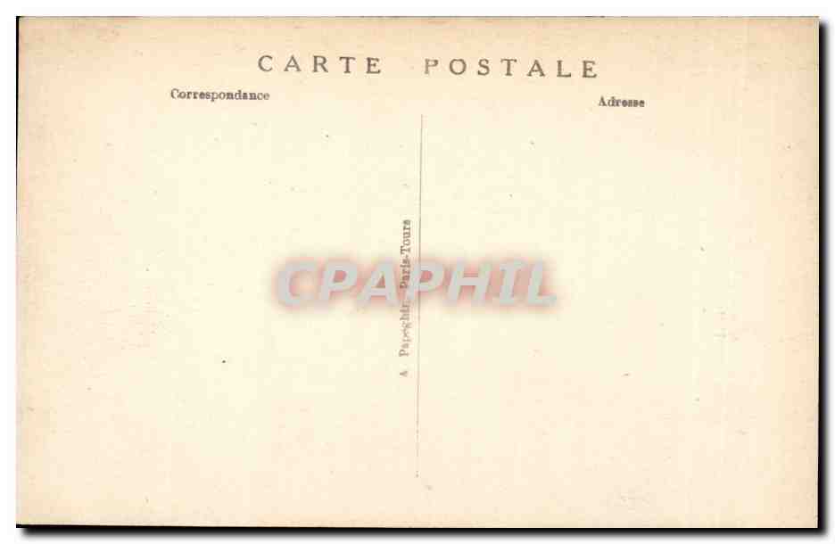 Paris CPA Panorama pris de l'arc de triomphe sur l'avenue de la grande Armee — Verso