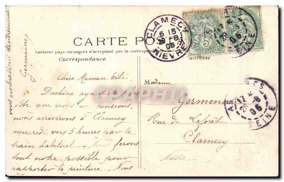Paris CPA Le Bois de Boulogne en hiver le grand lac — Rückseite