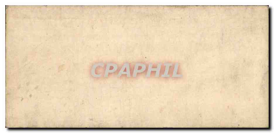 CPA Ombres Personnages a table — Achterkant