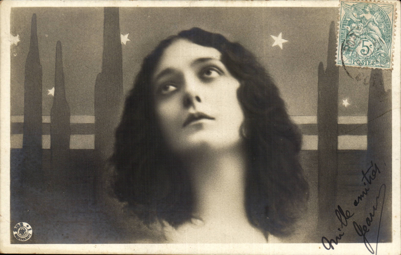 CPA Femme Fantaisie