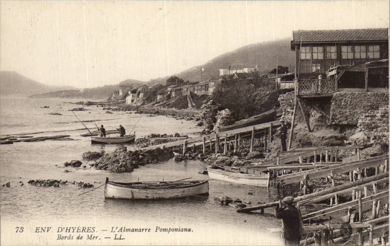 Hyeres les Palmiers CPA L'Almanarre Pomponiana