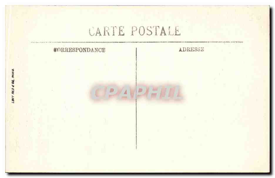 Hyeres les Palmiers CPA L'Almanarre Pomponiana — Verso