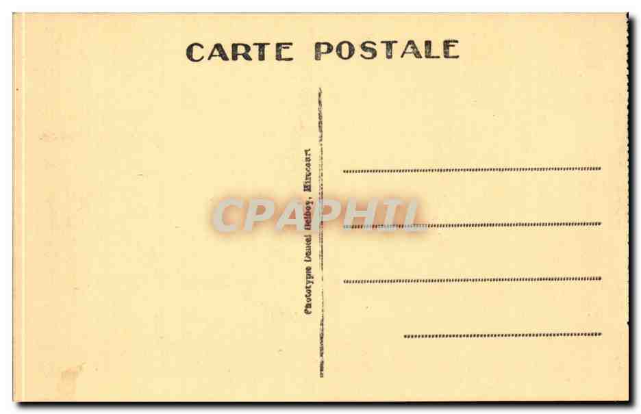 CPA Vittel la grande source — Verso