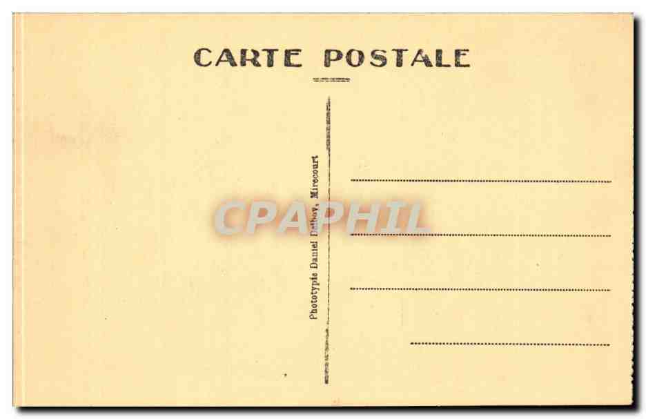 CPA Vittel la colonnade et le casino — Verso