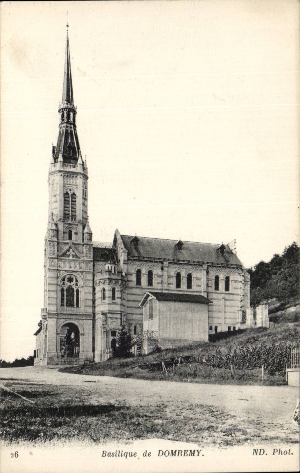 CPA Basilique de Domremy