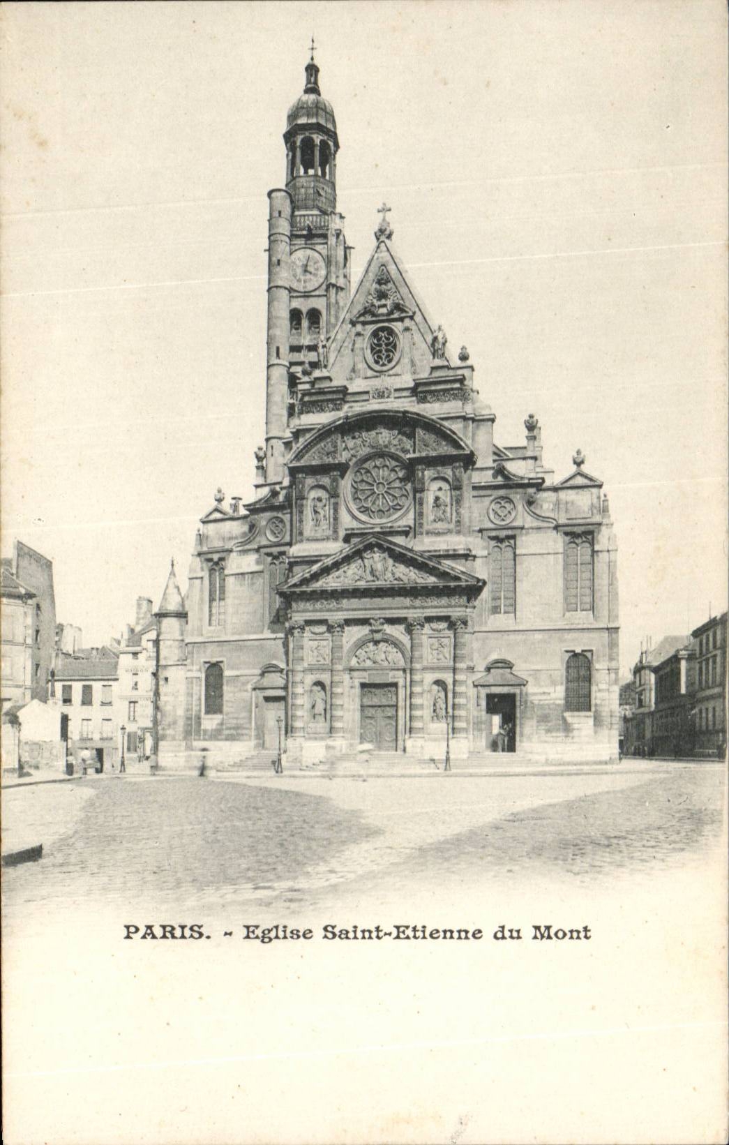 Paris CPA Eglise Saint Etienne du Mont
