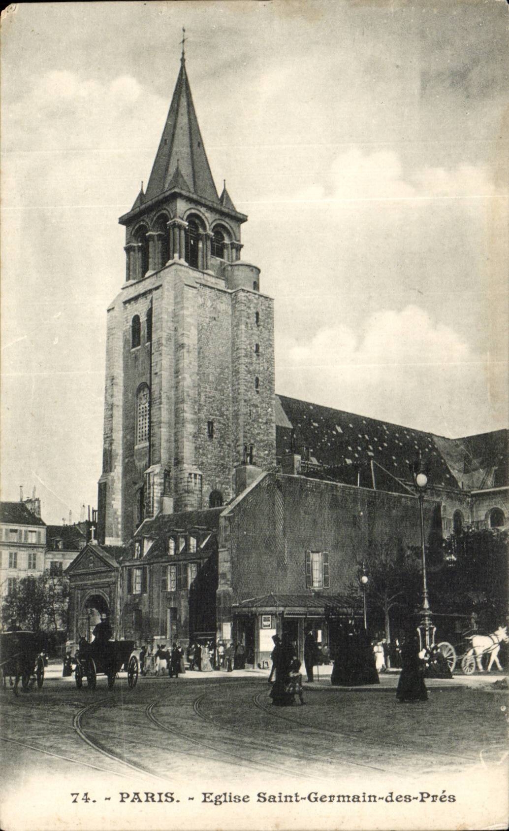 Paris CPA Eglise Saint GErmain des Pres