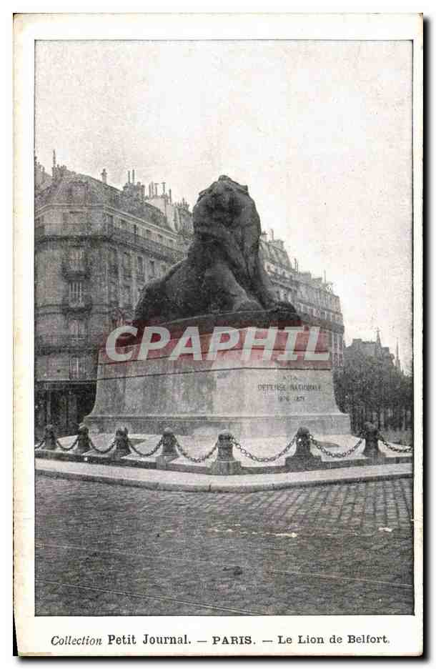 Paris CPA Lion de Belfort