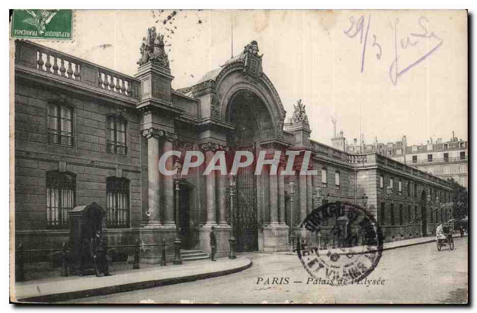 Paris CPA Palais de l'Elysee