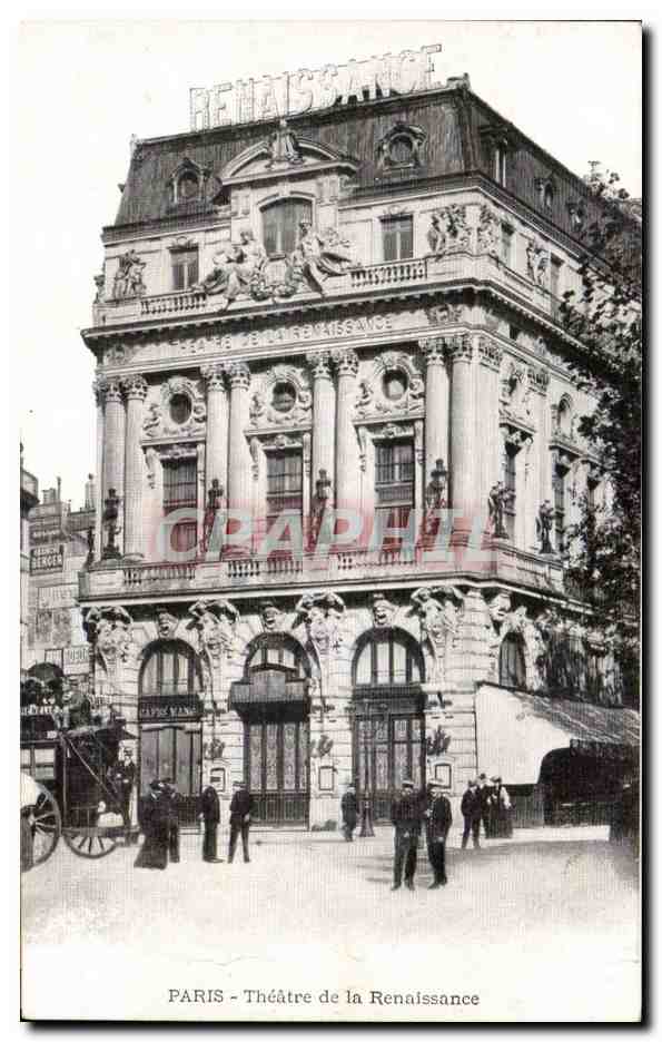 Paris CPA Theatre de la Renaissance