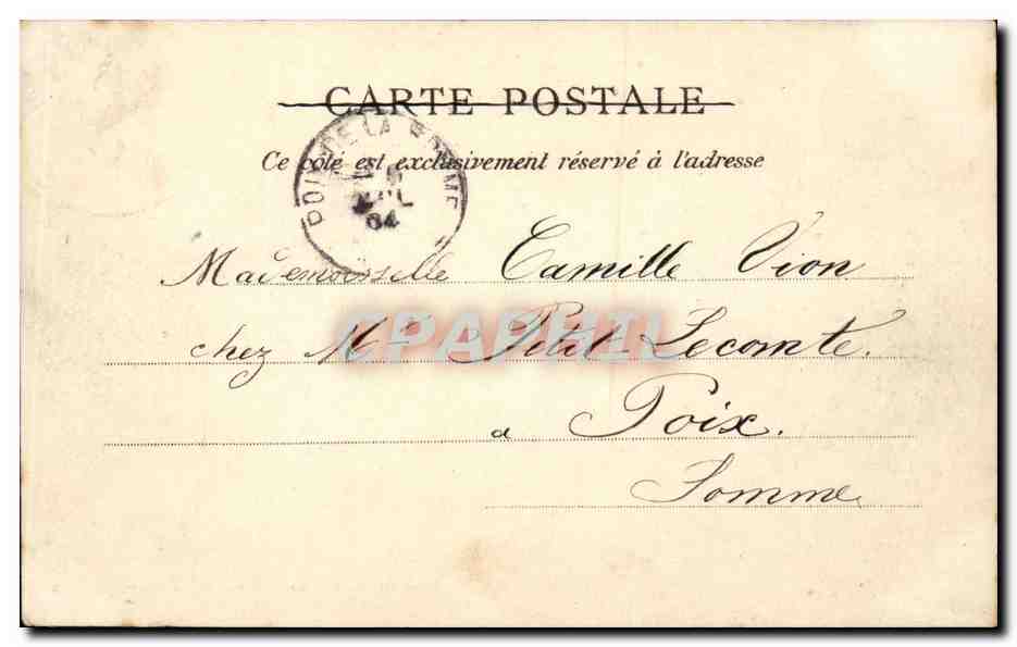 Paris CPA Bois de Boulogne le lac l'embarcadere — Rückseite