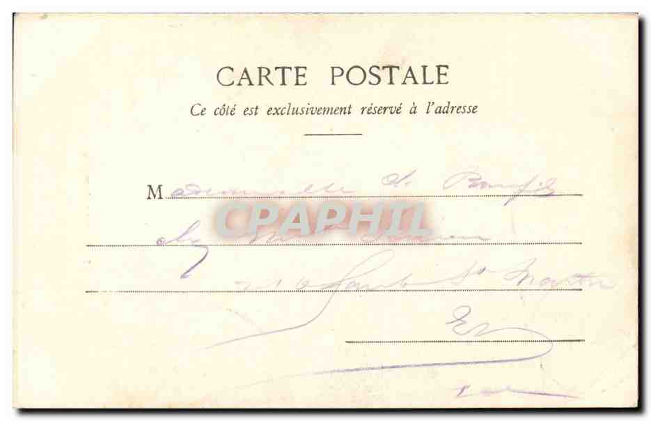 Idylle sous l'Empire — L'Aveu — G. I., Paris — Verso