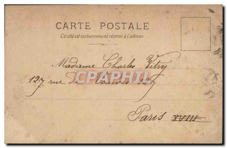 CPA Fantaisie Enfant Vin alcool Bon phrygien Bebe republique — Rückseite