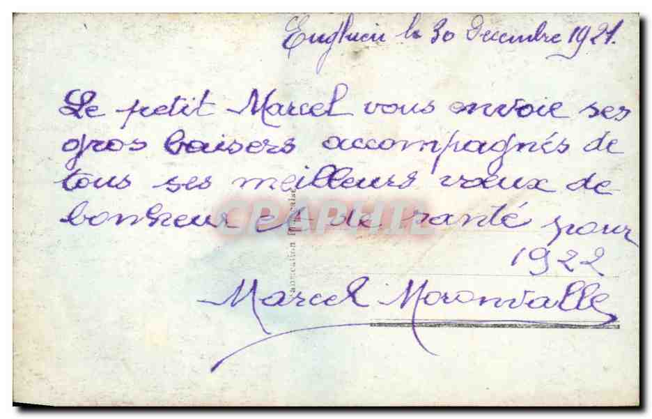 CPA Fantaisie Enfant GArcon — Rückseite