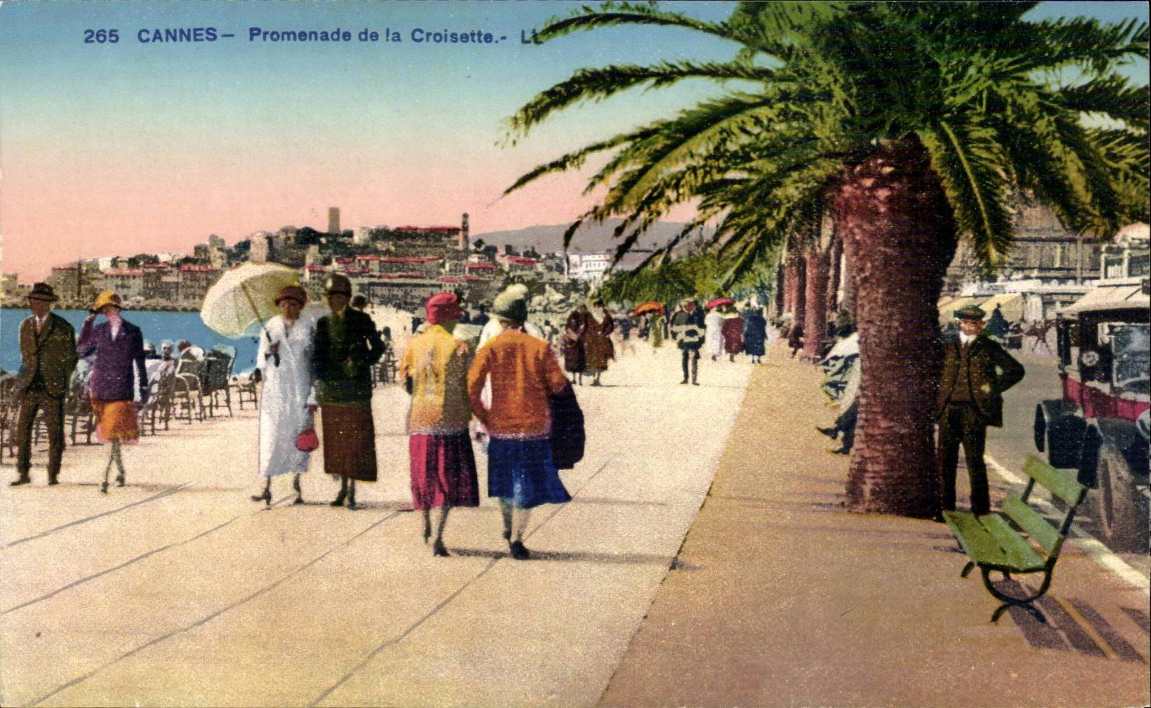 Cannes CPA Promenade de la croisette
