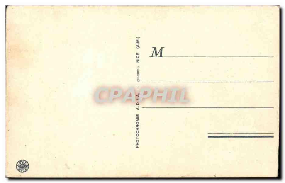 Cannes CPA Vue generale — Verso