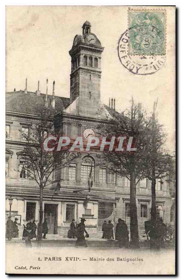 Paris CPA Mairie des Batignolles