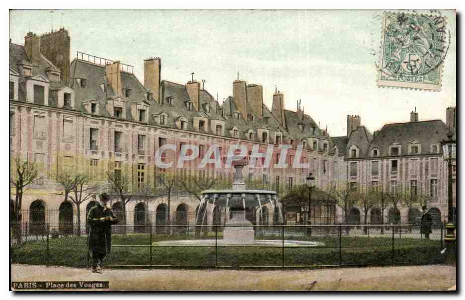 Paris CPA Place des Vosges