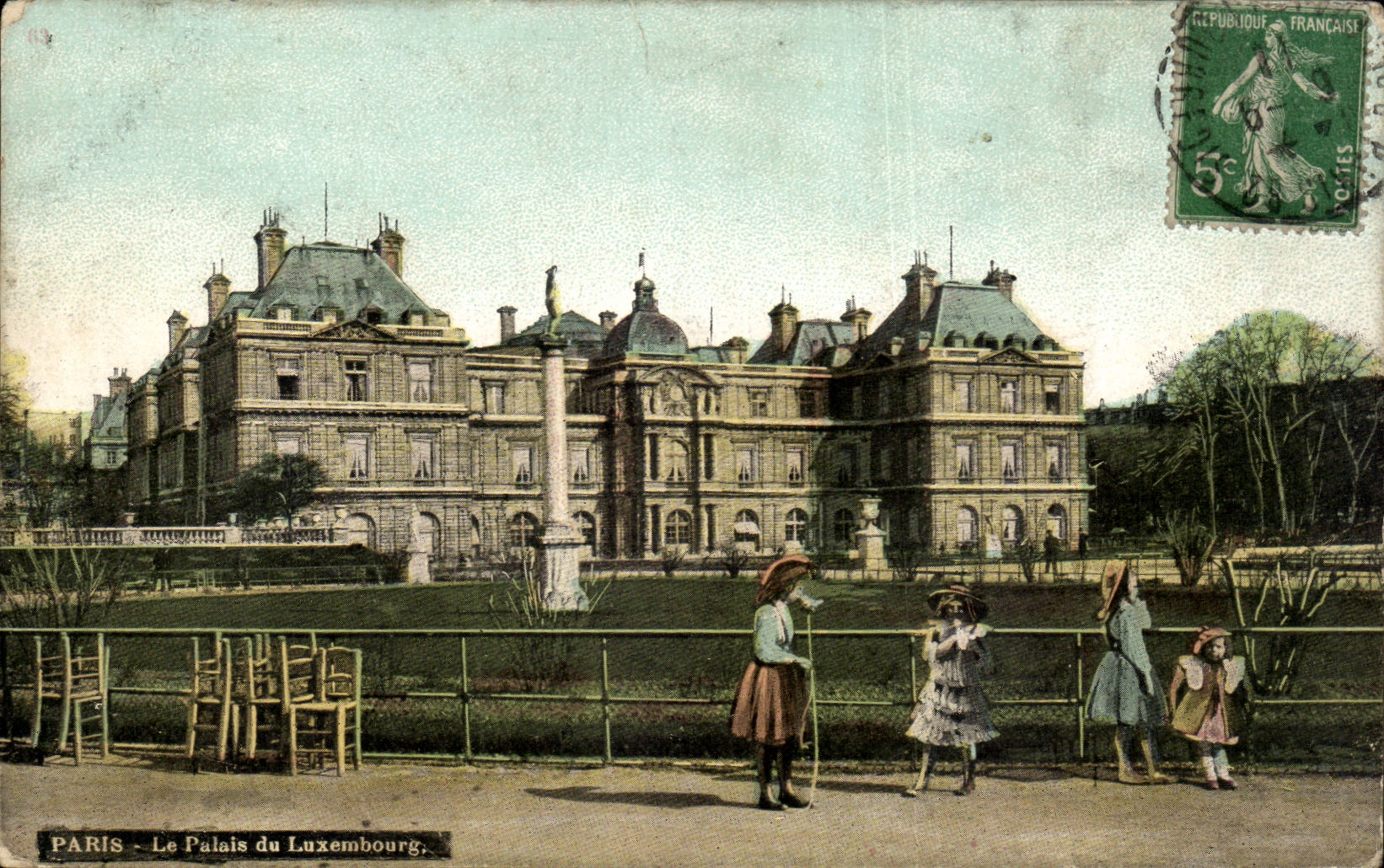 Paris CPA palais du Luxembourg