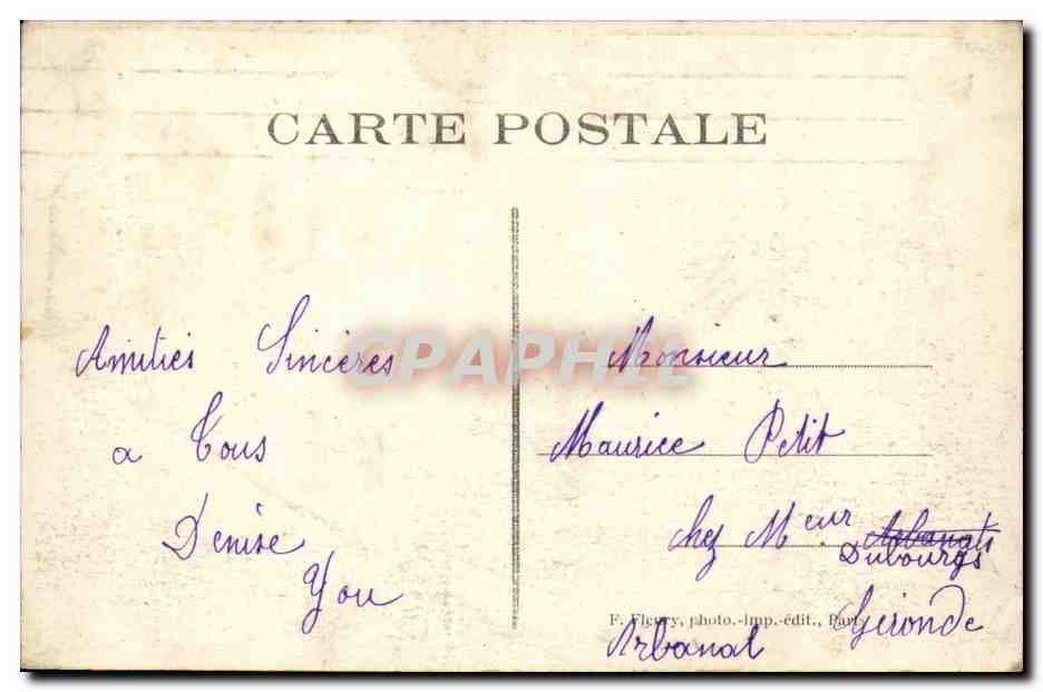 Paris CPA Vue d'ensemble de Notre Dame Les bords de SEine Avion Aeroplane — Rückseite