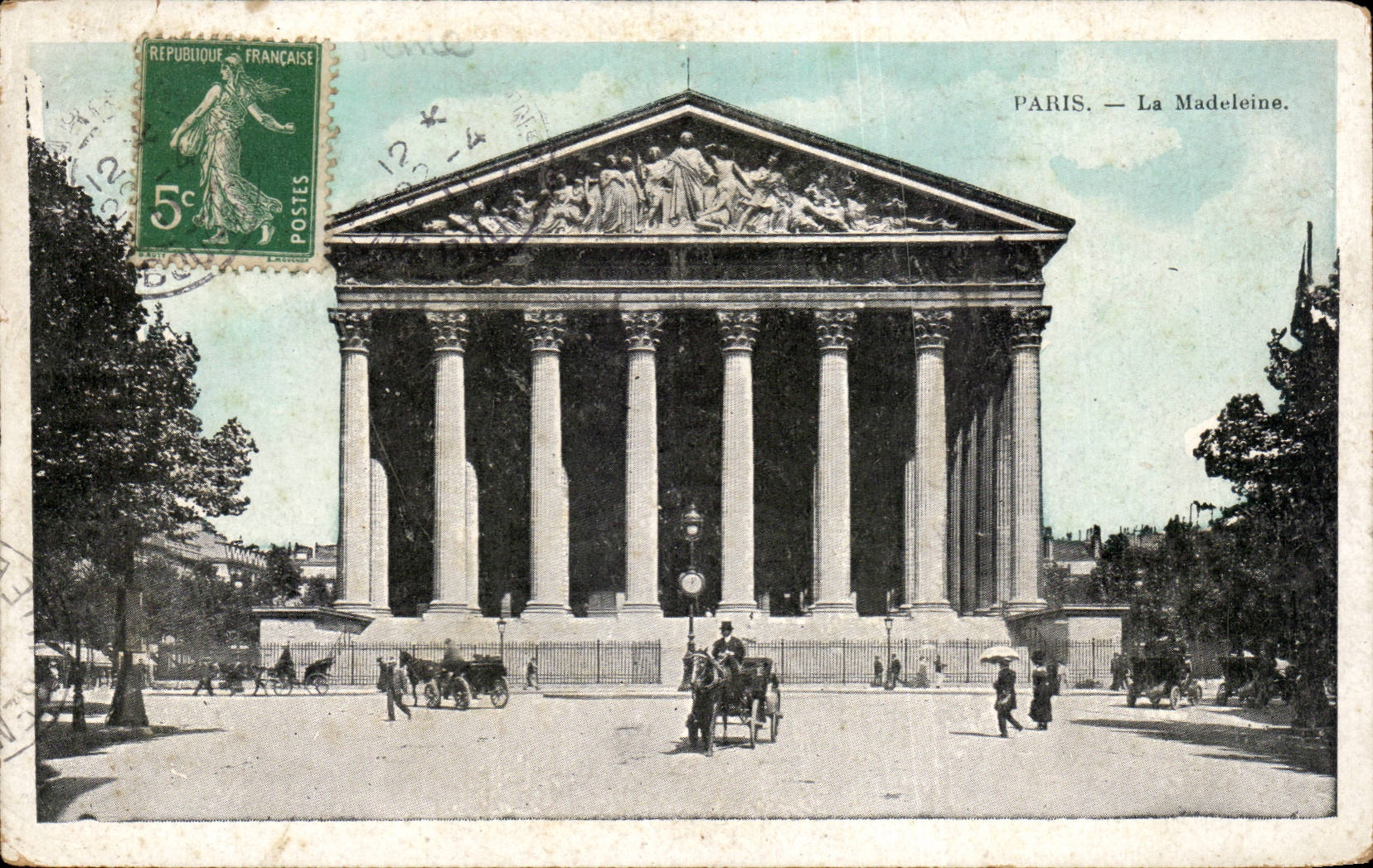 Paris CPA La Madeleine