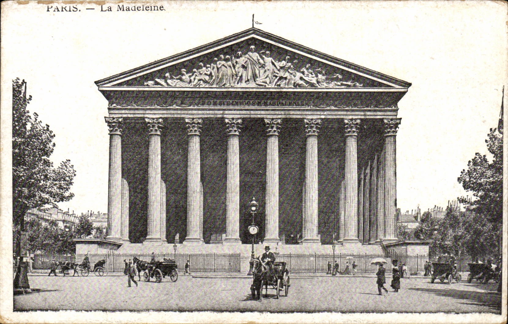 Paris CPA La Madeleine