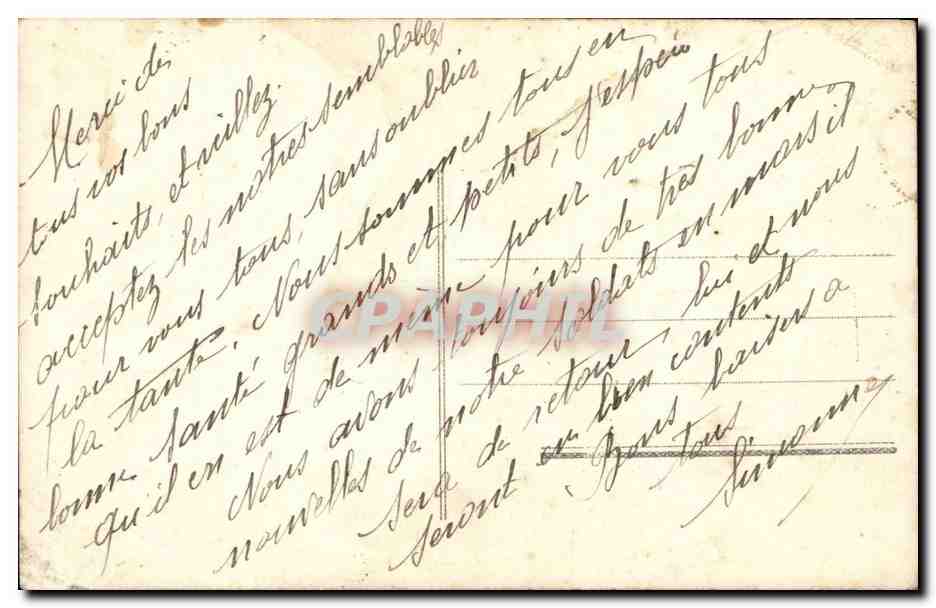 Couple en tenue de soirée — Bonne Année — Gloria, n° 1059 — Reverso