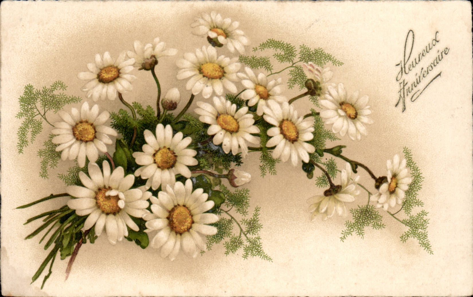 CPA Fantaisie Fleurs 