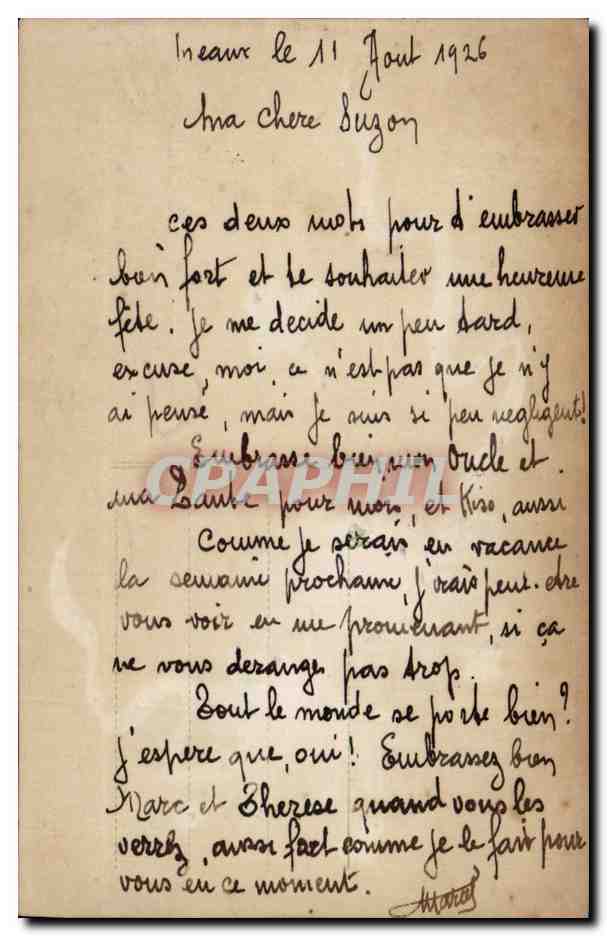 CPA Fantaisie Fleurs hirondelle — Verso