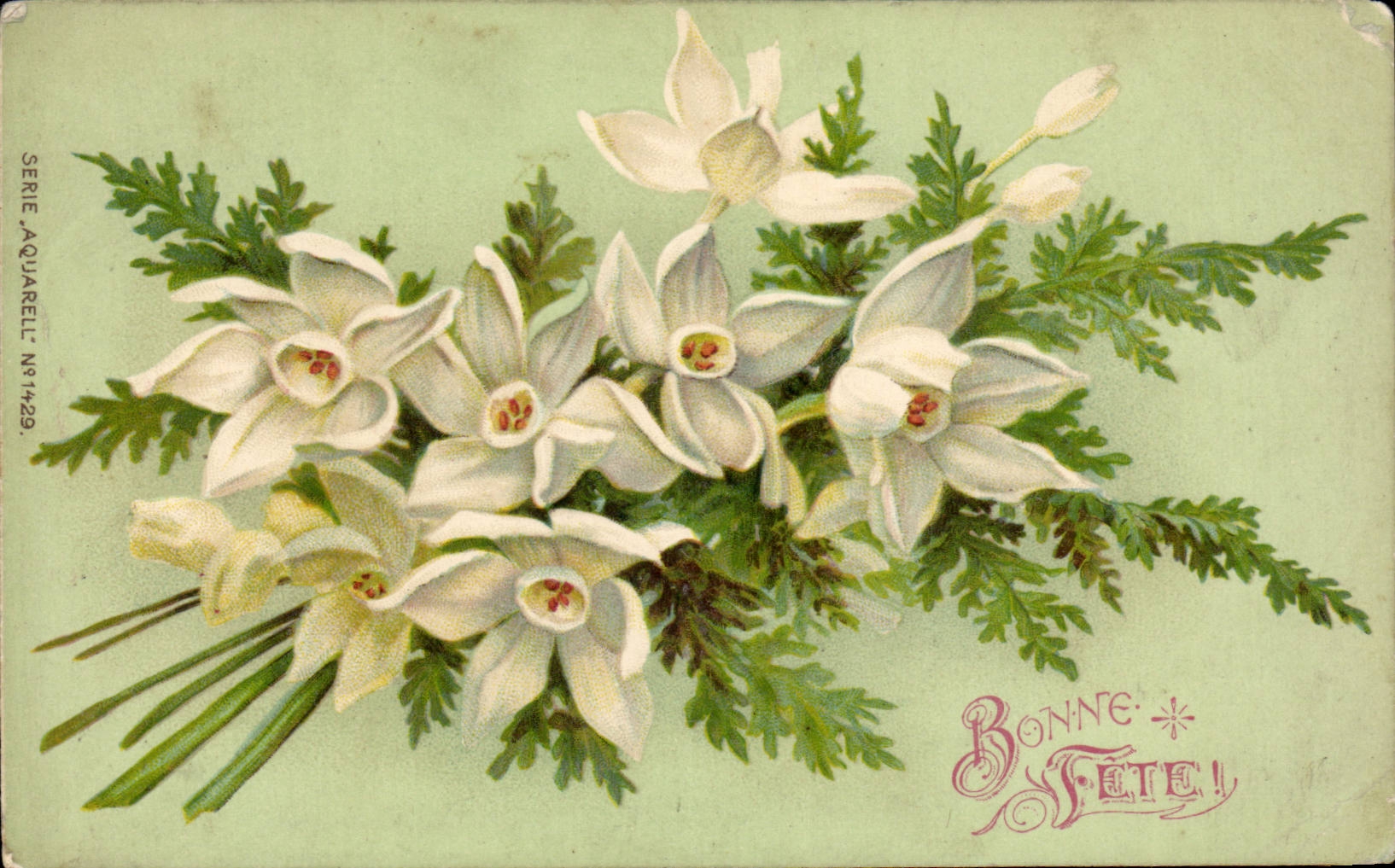 CPA Fantaisie Fleurs 