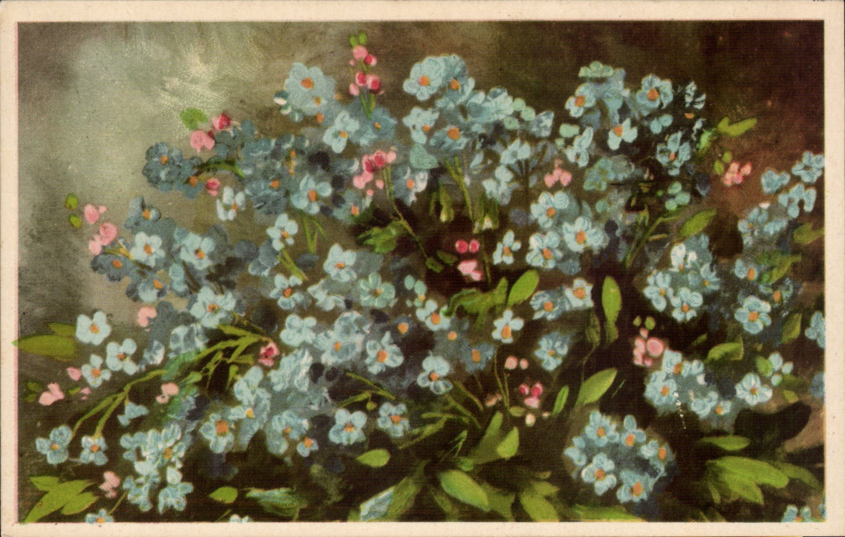 CPA Fantaisie Fleurs