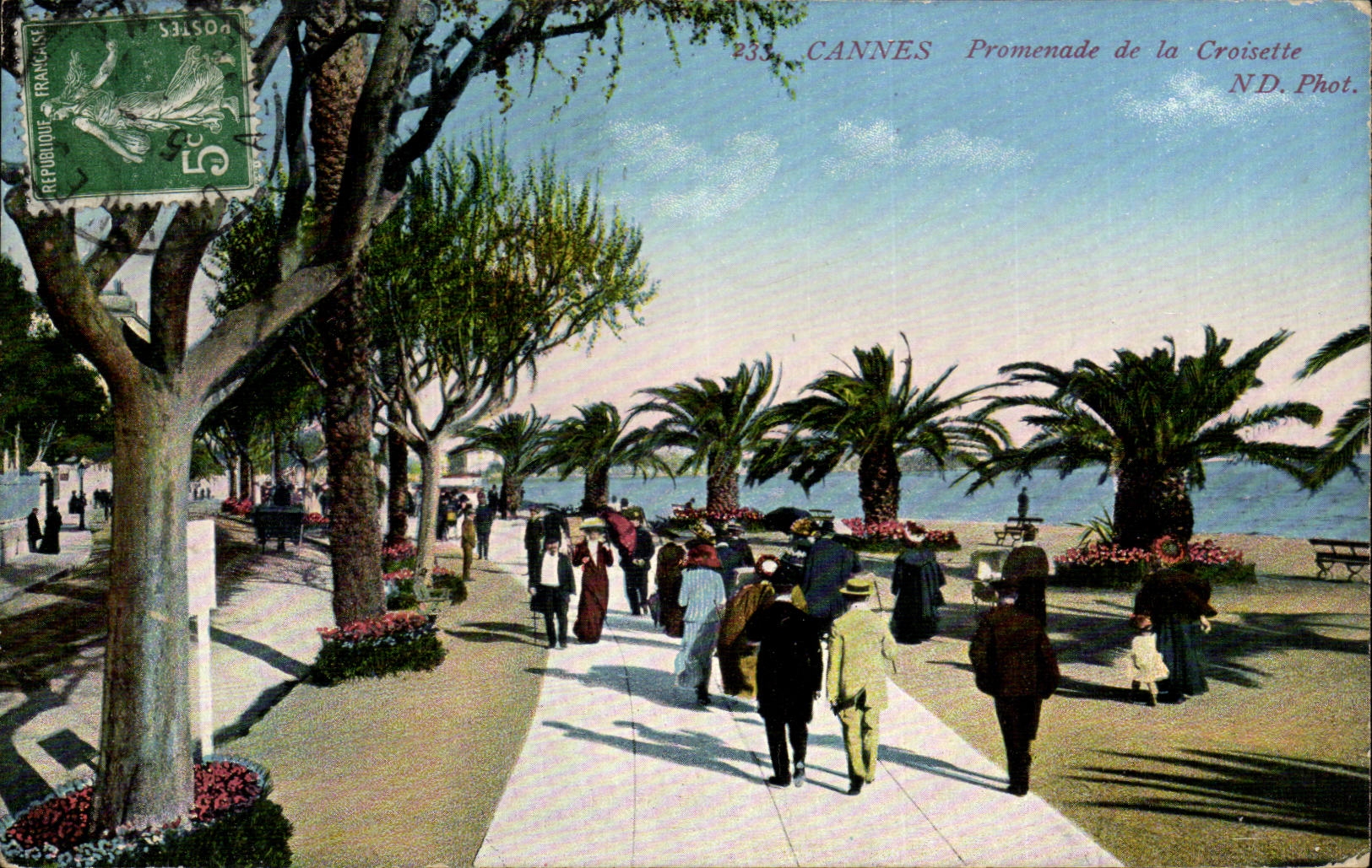 Cannes CPA Promenade de la croisette