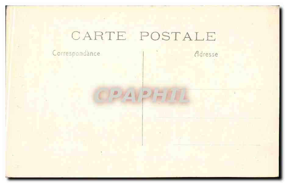 Paris CPA Place de la Concorde — Verso
