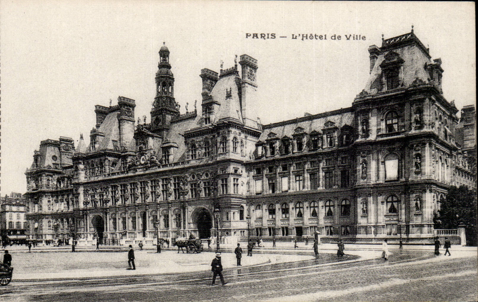 Paris CPA Hotel de ville