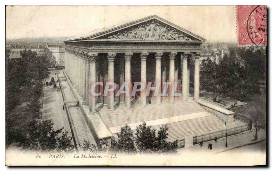 Paris CPA La Madeleine