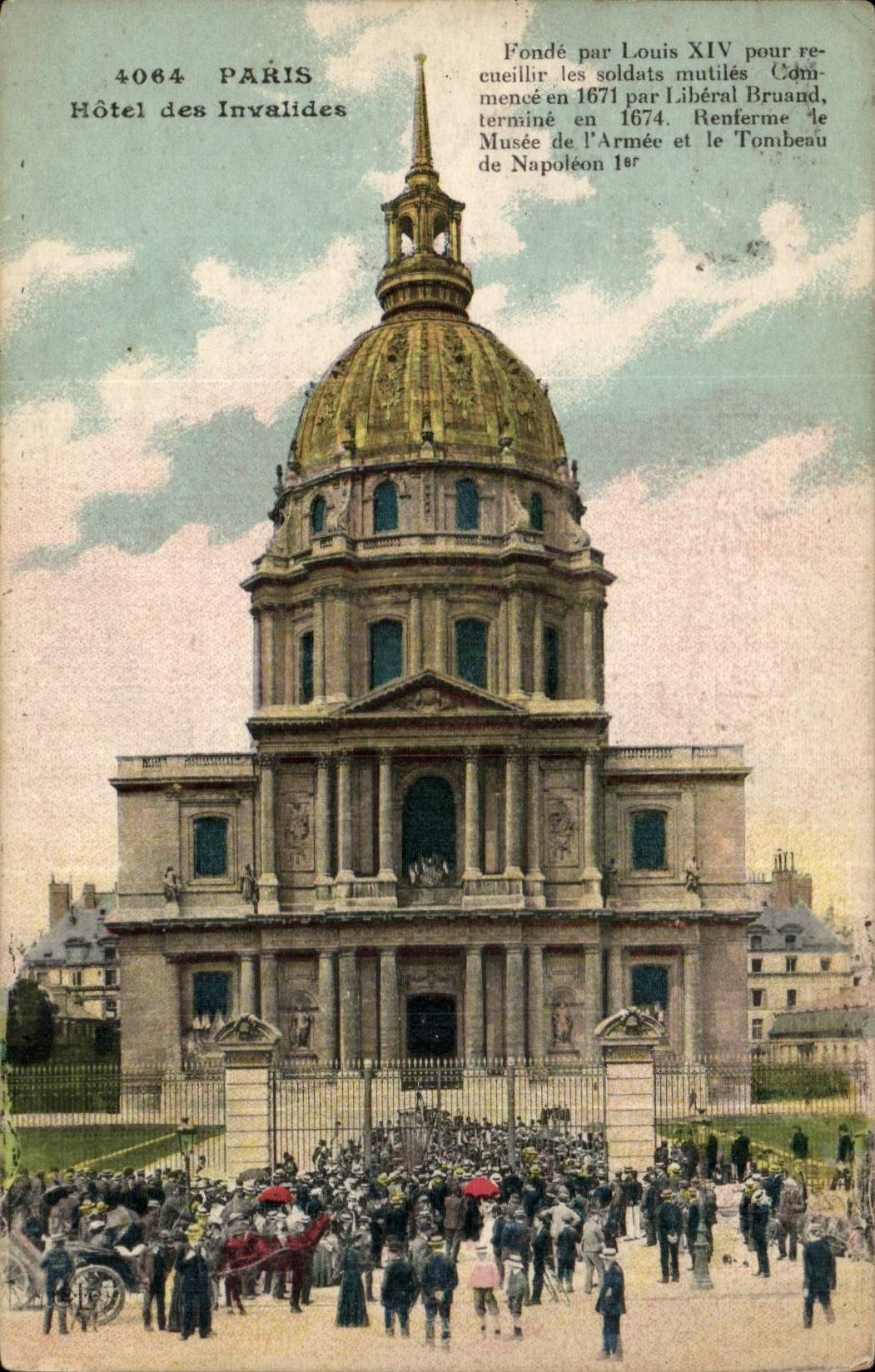 Paris CPA Hotel des Invalides