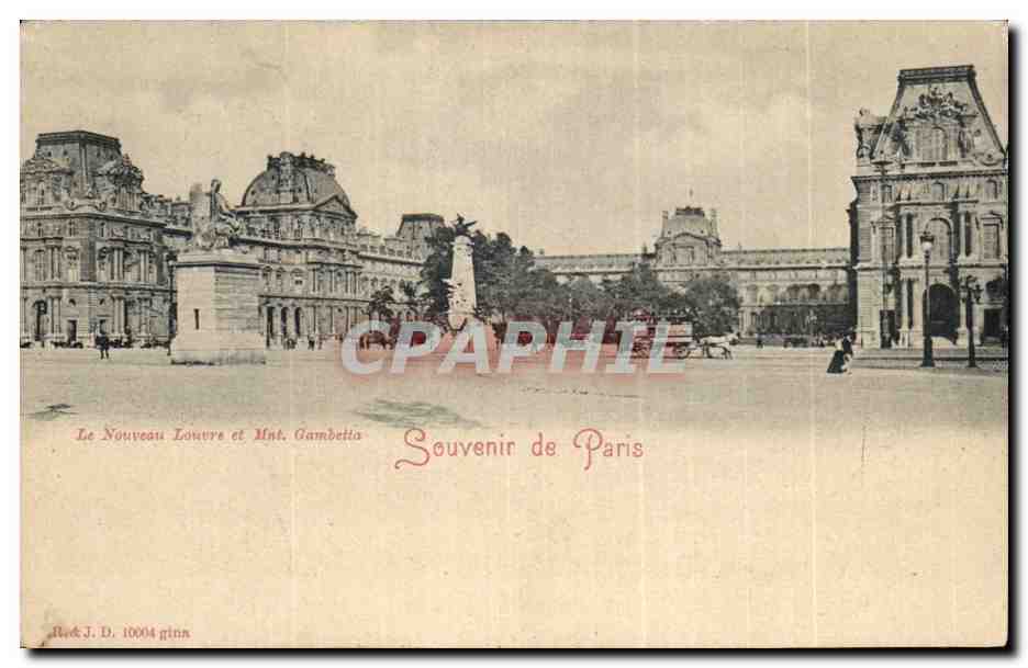 Paris CPA Le nouveau Louvre 