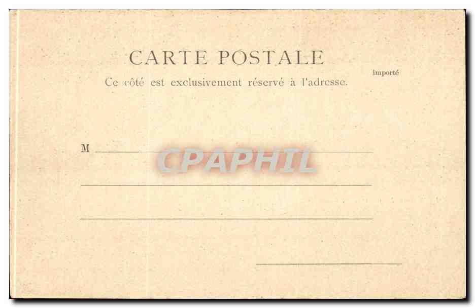 Paris CPA Le nouveau Louvre  — Rückseite