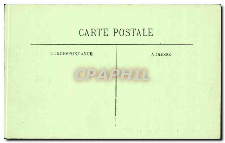 Paris CPA Le conseil d'Etat — Rückseite