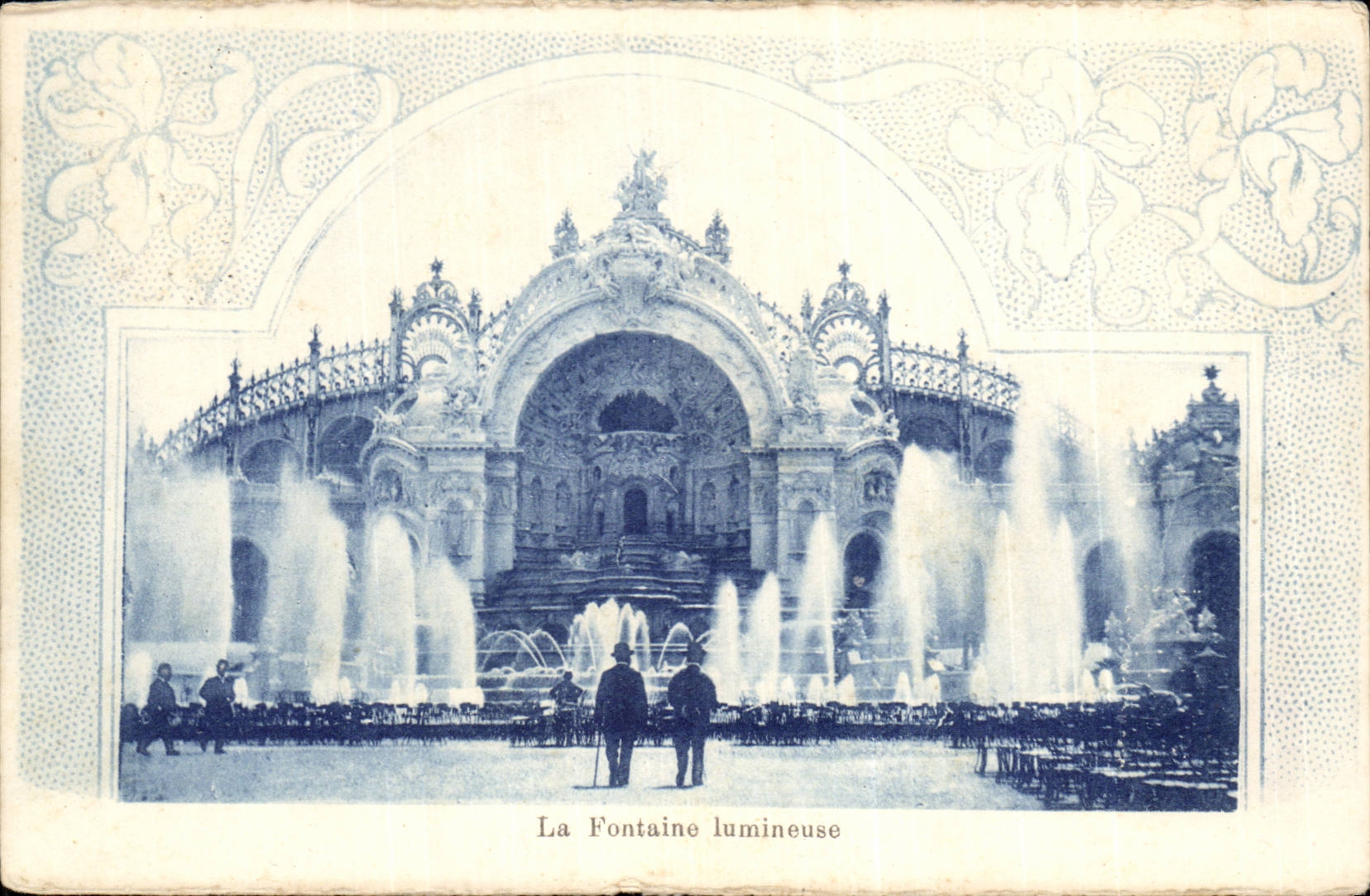 Paris CPA La fontaine lumineuse
