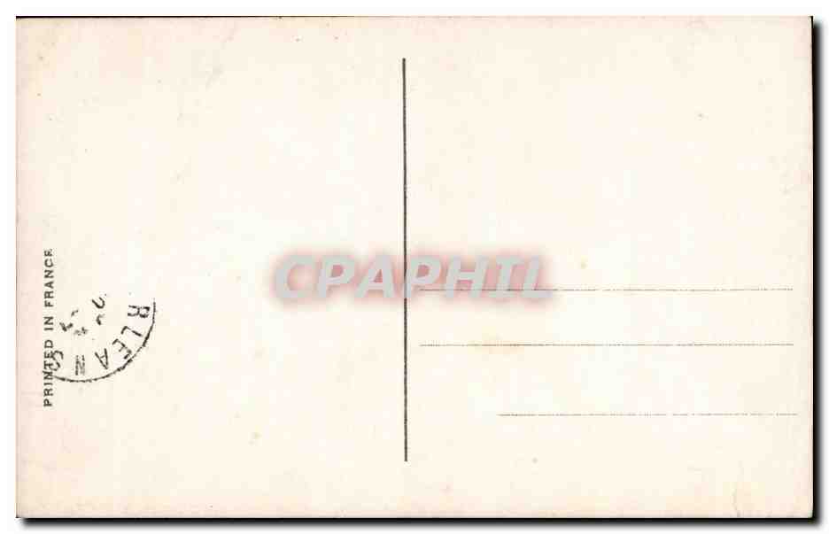 CPA Fantaisie Fleurs — Verso