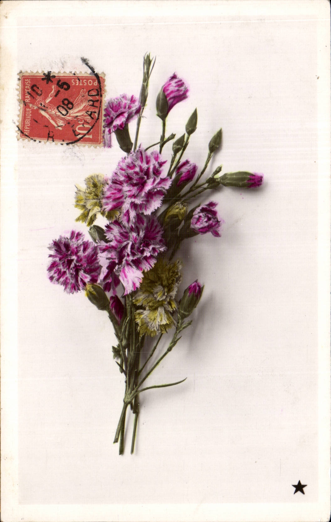 CPA Fantaisie Fleurs 
