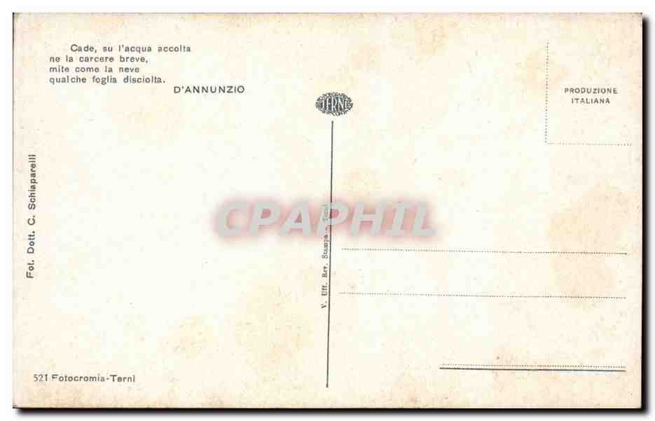 CPA Fantaisie Paysage  — Verso