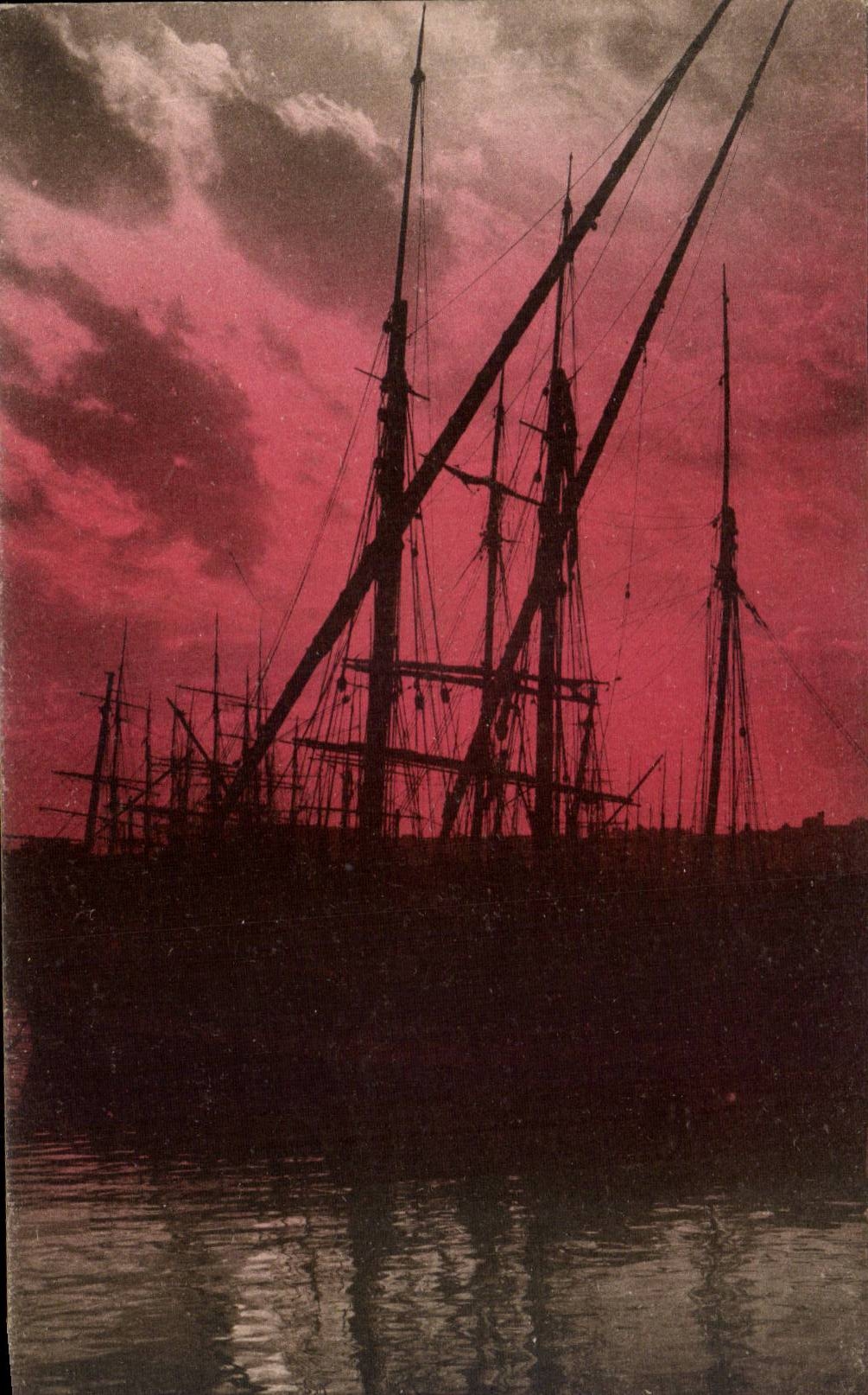 CPA Fantaisie Bateau